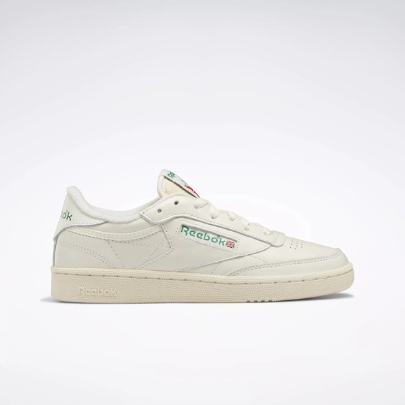 Reebok Shoes - Reebok Club C 85 Vintage Sneakers White Green – Size 8